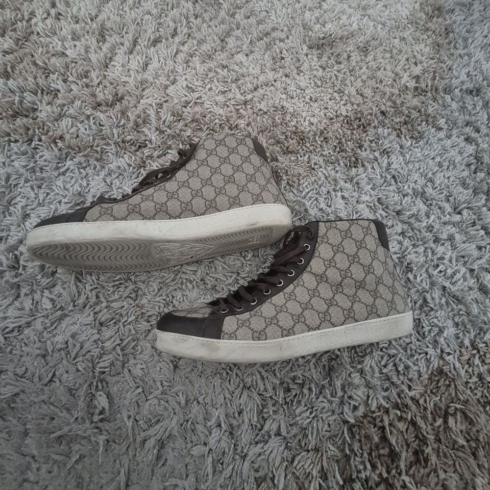 Gucci Mens High-Tops Sz 14 - Picture 2 of 9